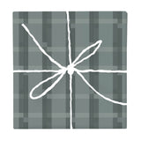 Cool Ocean Tartan Plaid – Surface Pattern for Fabric Design — Wrapped Gift Box