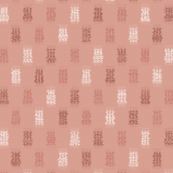 Coral Sand Ikat Weave – Fabric Repeat Pattern Digital Download