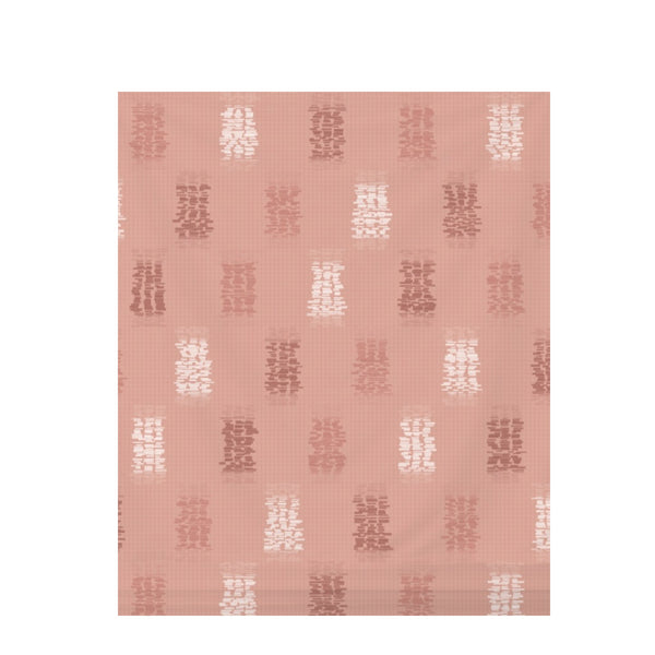 Coral Sand Ikat Weave – Fabric Repeat Pattern Digital Download — Draped Fabric on Shiplap