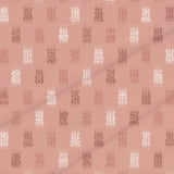 Coral Sand Ikat Weave – Fabric Repeat Pattern Digital Download — Cotton Fabric Swatch
