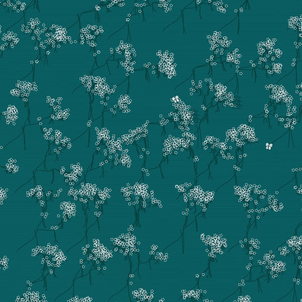 Deep Teal Chinoiserie – Fabric Repeat Pattern Digital Download