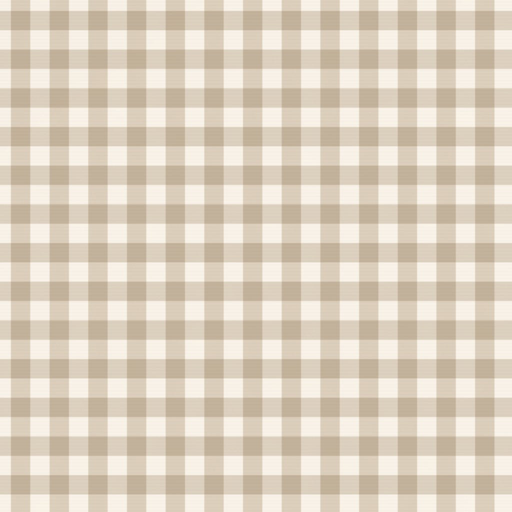 Desert Sand Gingham Check – Fabric Repeat Pattern Digital Download