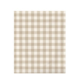 Desert Sand Gingham Check – Fabric Repeat Pattern Digital Download — Draped Fabric on Shiplap