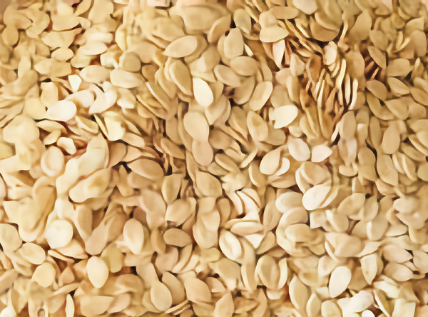 Premium Ground Egusi Seeds (Melon Seeds) - 100% Natural & Raw (1lb/500g)