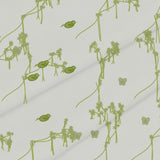 Electric Moss Chinoiserie – Seamless Pattern for Fabric & Wallpaper — Cotton Fabric Swatch