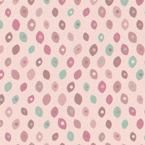 Flamingo Soft Ankara – Seamless Pattern for Fabric & Wallpaper