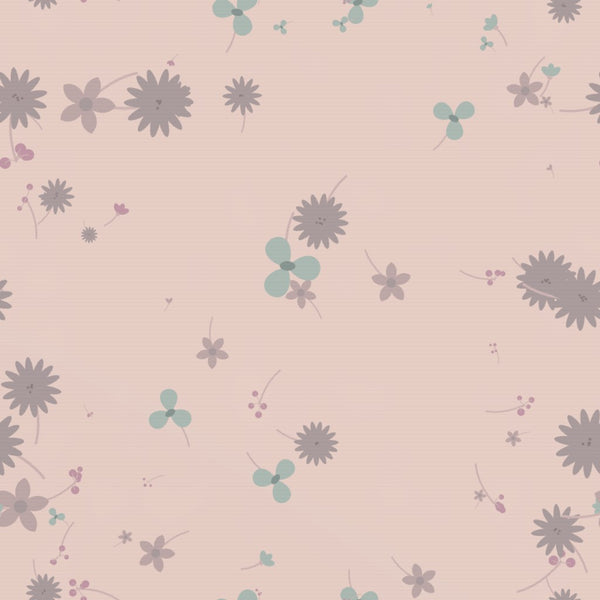 Flamingo Soft Floral – Seamless Pattern for Fabric & Wallpaper