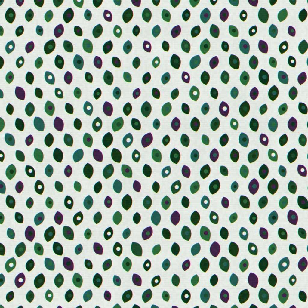 Forest Jewel Ankara – Seamless Pattern for Fabric & Wallpaper
