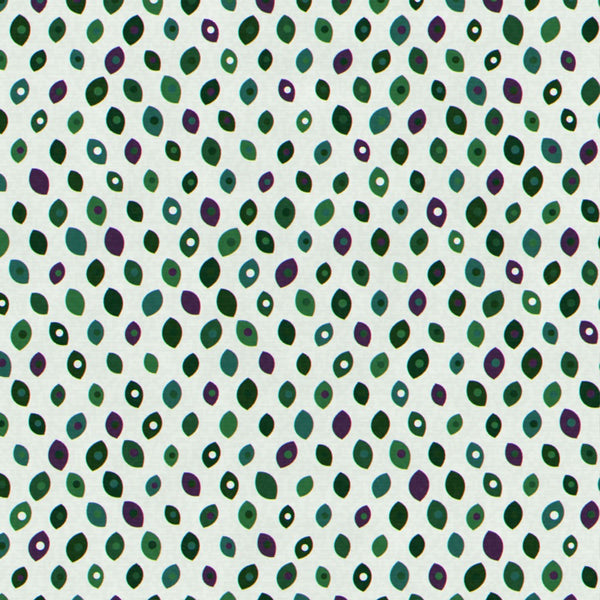 Forest Jewel Ankara – Seamless Pattern for Fabric & Wallpaper