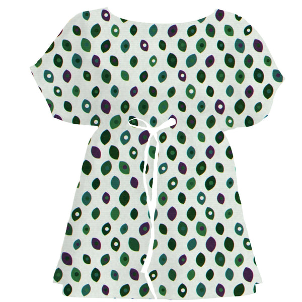 Forest Jewel Ankara – Seamless Pattern for Fabric & Wallpaper — Women's Dress