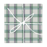 Forest Jewel Tartan Plaid – Surface Pattern for Fabric Design — Wrapped Gift Box