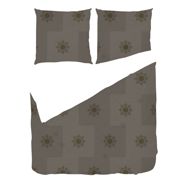 Gold Leaf Adire – Seamless Pattern for Fabric & Wallpaper — Duvet & Pillows