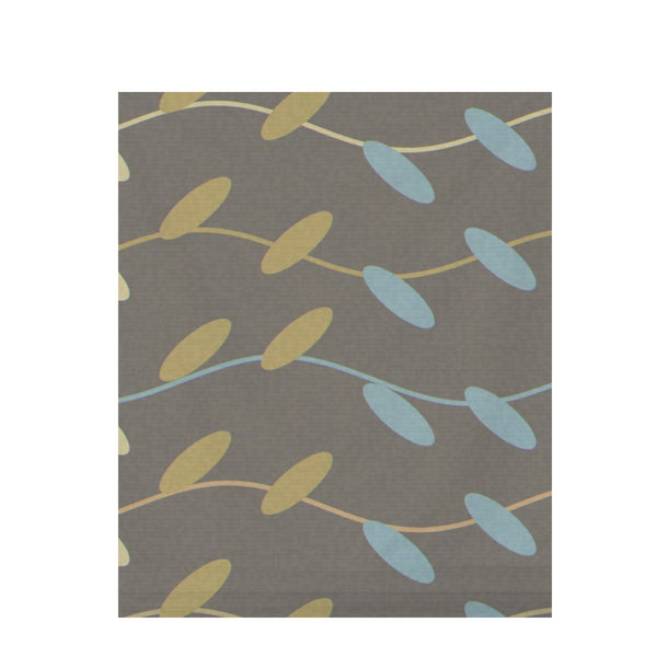 Gold Leaf Ankara – Surface Pattern for Fabric Design — Draped Fabric on Shiplap