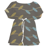 Gold Leaf Ankara – Surface Pattern for Fabric Design — Women's Dress