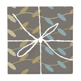 Gold Leaf Ankara – Surface Pattern for Fabric Design — Wrapped Gift Box