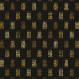 Gold Leaf Ikat Weave – Fabric Repeat Pattern Digital Download
