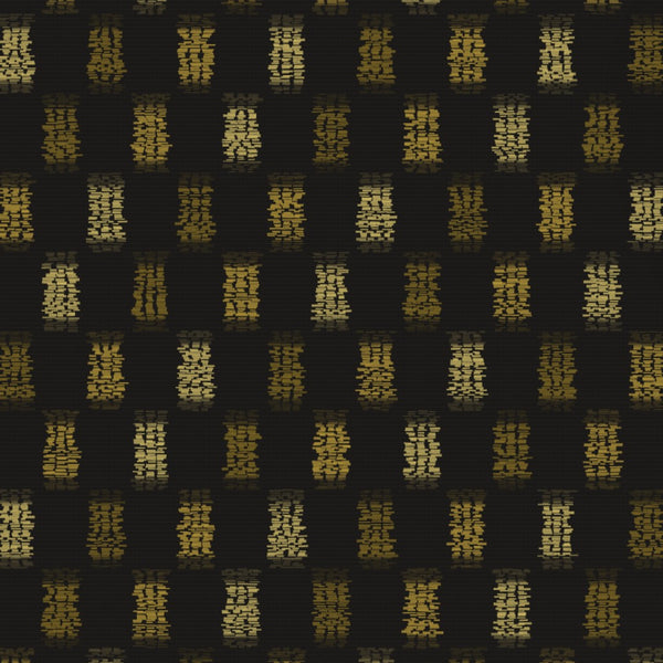 Gold Leaf Ikat Weave – Fabric Repeat Pattern Digital Download