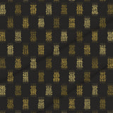 Gold Leaf Ikat Weave – Fabric Repeat Pattern Digital Download — Cotton Fabric Swatch