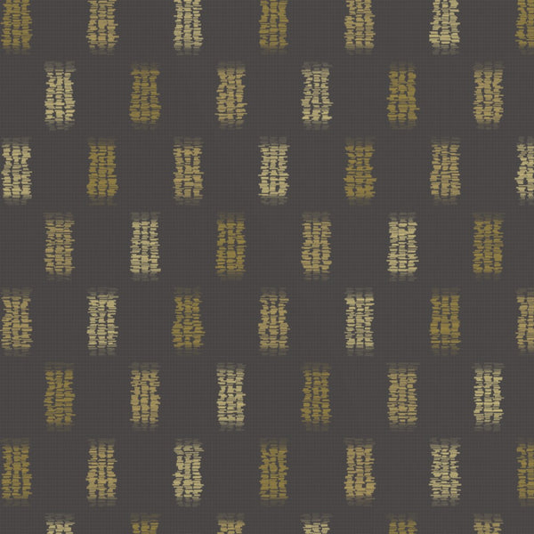 Gold Leaf Ikat Weave – Seamless Pattern for Fabric & Wallpaper