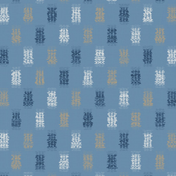 Harbour Ikat Weave – Fabric Repeat Pattern Digital Download