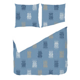 Harbour Ikat Weave – Fabric Repeat Pattern Digital Download — Duvet & Pillows
