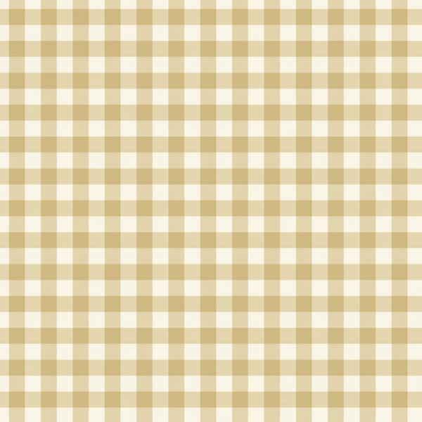 Honeyed Gold Gingham Check – Fabric Repeat Pattern Digital Download