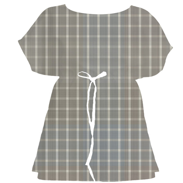 Honeyed Gold Tartan Plaid – Surface Pattern for Fabric Design — Women's Dress