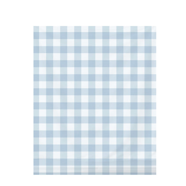 Icy Blue & Burgundy Gingham Check – Fabric Repeat Pattern Digital Download — Draped Fabric on Shiplap