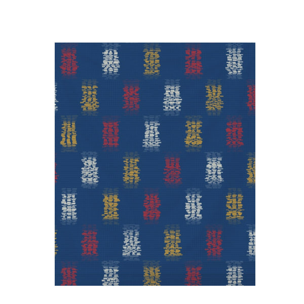 Ikat Crimson Ikat Weave – Fabric Repeat Pattern Digital Download — Draped Fabric on Shiplap