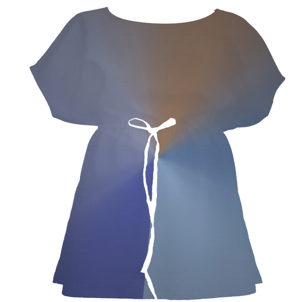 Indigo Adire Tie-dye – Surface Pattern for Fabric Design — Women's Dress