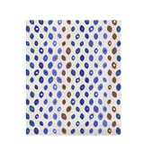 Indigo Ankara – Seamless Pattern for Fabric & Wallpaper — Draped Fabric on Shiplap