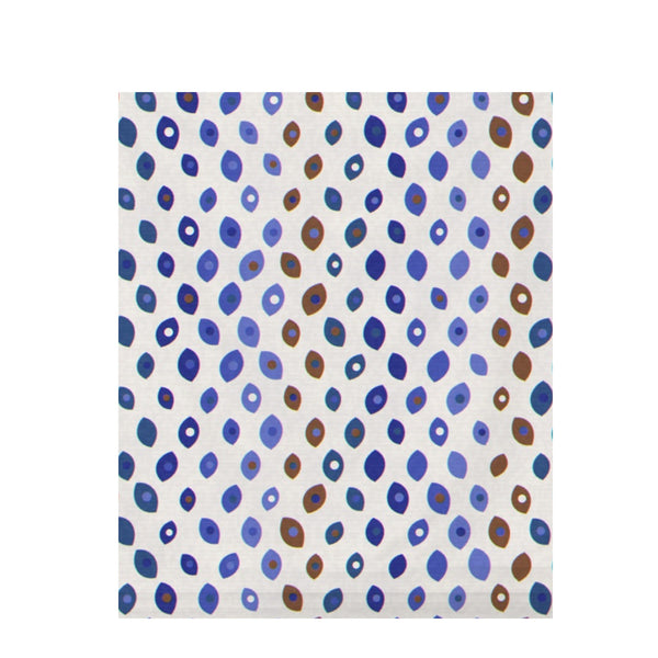 Indigo Ankara – Seamless Pattern for Fabric & Wallpaper — Draped Fabric on Shiplap