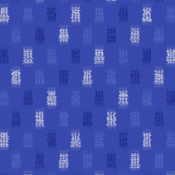 Indigo Ikat Weave – Fabric Repeat Pattern Digital Download