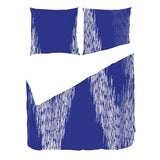 Indigo Ikat Weave – Surface Pattern for Fabric Design — Duvet & Pillows