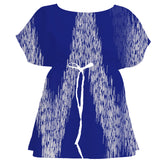Indigo Ikat Weave – Surface Pattern for Fabric Design — Women's Dress