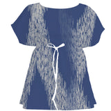 Indigo Ikat Weave – Surface Pattern for Fabric Design — Women's Dress