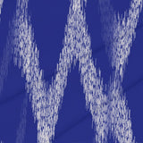 Indigo Ikat Weave – Surface Pattern for Fabric Design — Cotton Fabric Swatch
