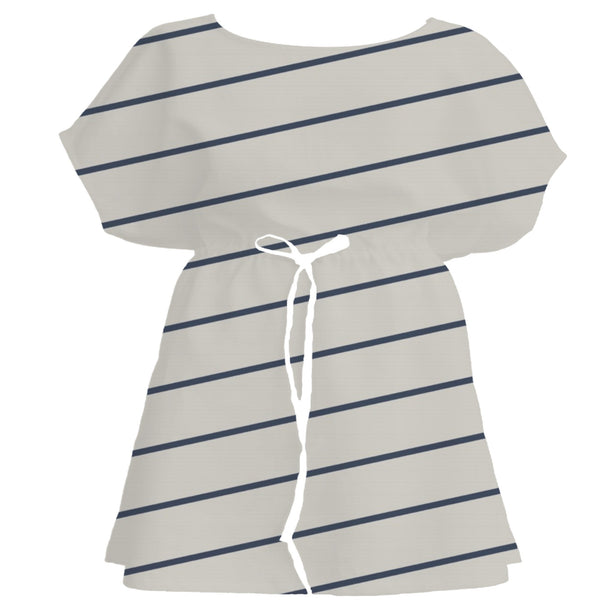 Indigo Linear – Surface Pattern for Fabric Design — Women's Dress