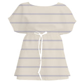 Indigo Linear – Surface Pattern for Fabric Design — Women's Dress