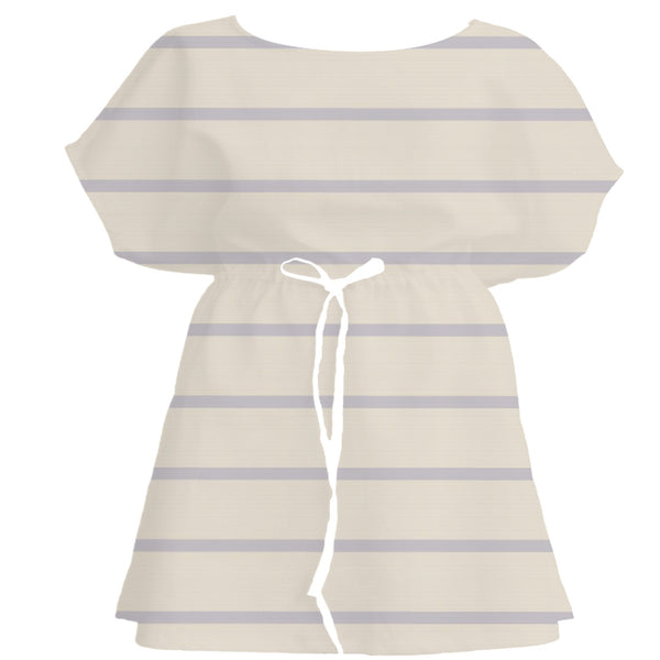 Indigo Linear – Surface Pattern for Fabric Design — Women's Dress