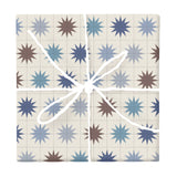 Indigo Moroccan Tile – Surface Pattern for Fabric Design — Wrapped Gift Box