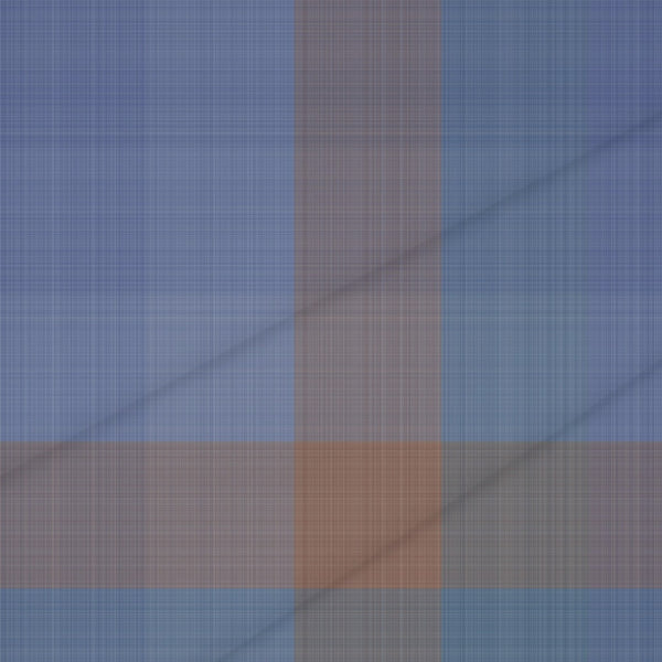 Indigo Tartan Plaid – Surface Pattern for Fabric Design — Cotton Fabric Swatch