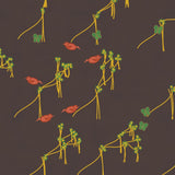 Kente Gold Chinoiserie – Seamless Pattern for Fabric & Wallpaper