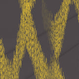Kente Gold Ikat Weave – Surface Pattern for Fabric Design — Cotton Fabric Swatch