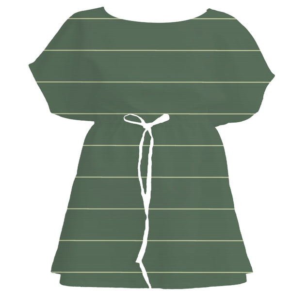 Kente Gold Linear – Surface Pattern for Fabric Design — Women's Dress