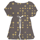 Kente Gold Polka Dot – Seamless Pattern for Fabric & Wallpaper — Women's Dress