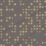 Kente Gold Polka Dot – Seamless Pattern for Fabric & Wallpaper — Cotton Fabric Swatch