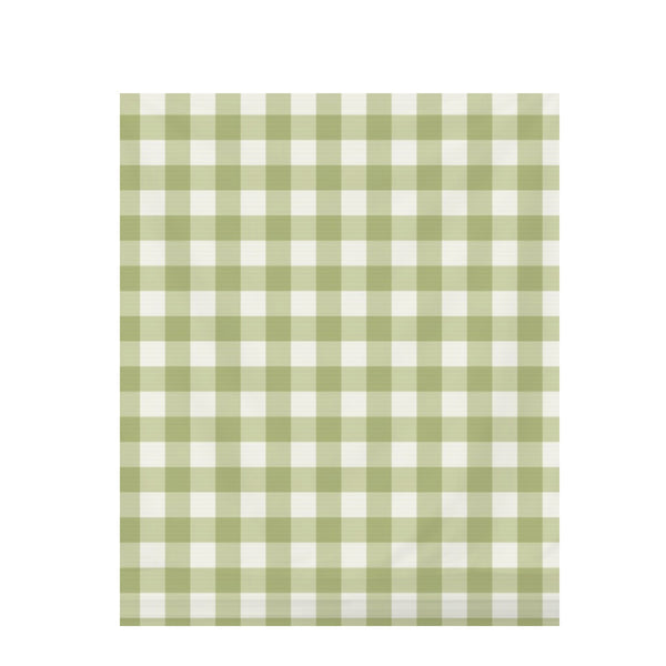 Lime & Stone Gingham Check – Fabric Repeat Pattern Digital Download — Draped Fabric on Shiplap
