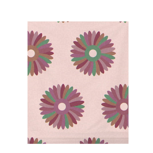 Merlot Blush Ankara – Surface Pattern for Fabric Design — Draped Fabric on Shiplap