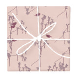 Merlot Blush Chinoiserie – Seamless Pattern for Fabric & Wallpaper — Wrapped Gift Box